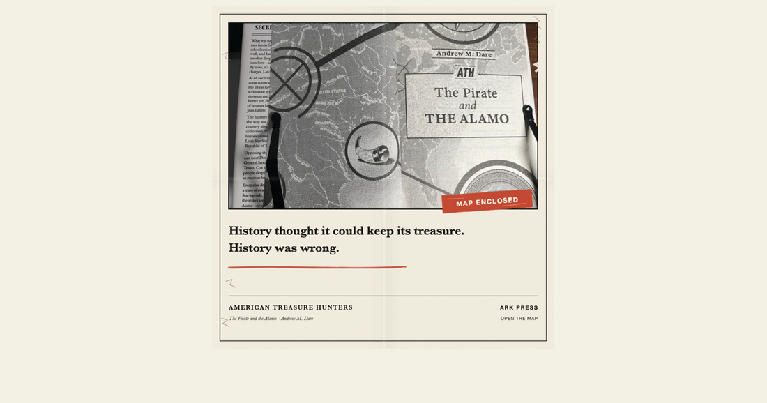 Maps Have Spines — The Pirate and the Alamo