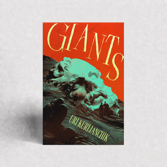 Giants by Uri Kurlianchik trade paperback product mockup