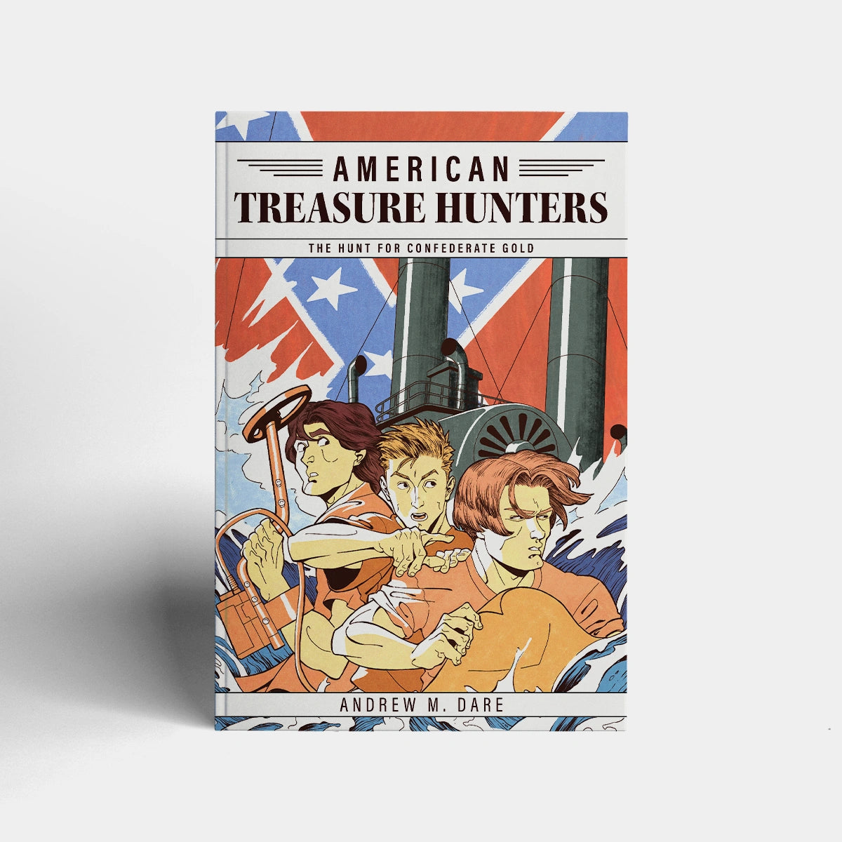 The Hunt for Confederate Gold trade paperback by Andrew M. Dare