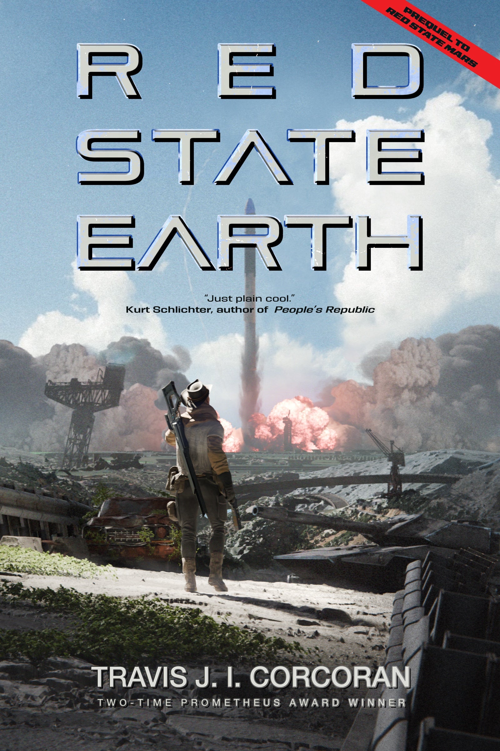 Red State Earth by Travis J. I. Corcoran front cover