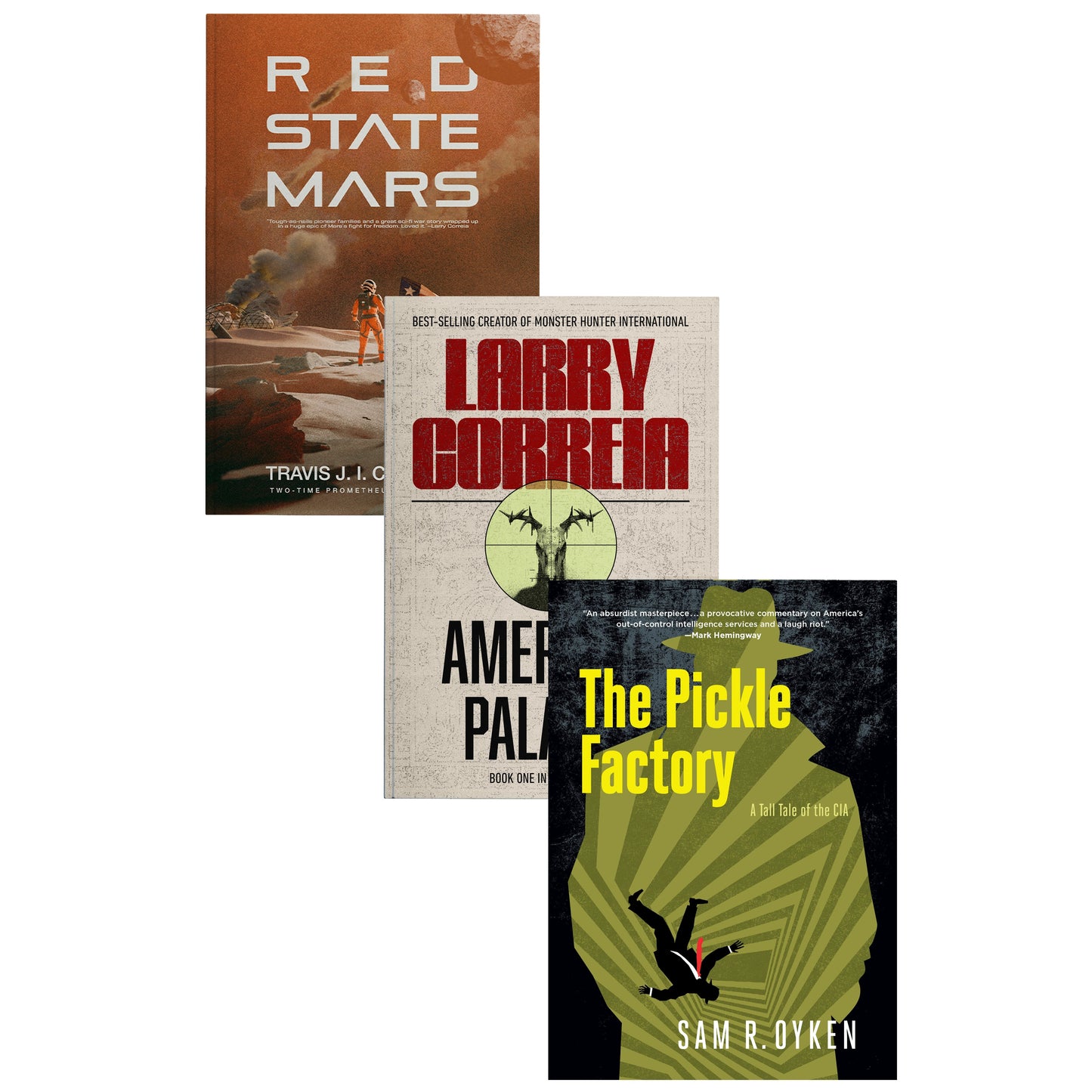 Ark New Stories Bundle — Red State Mars, American Paladin, and The Pickle Factory